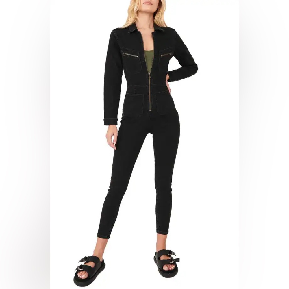 Free People Lennox Zip-Front Women's Jumpsuit